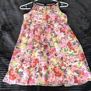 Floral party/dance dress